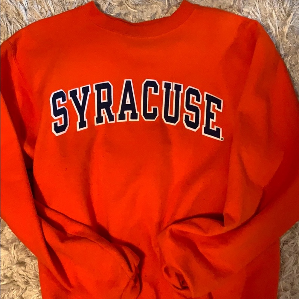 Syracuse crew neck sweatshirt